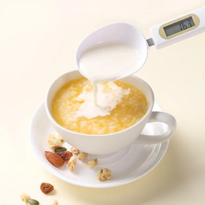 500G Electronic Kitchen Scale Coffee Scoop Digital Measurement with LCD Display Dog Food Milk Powder Tea Weighing Baking Tools